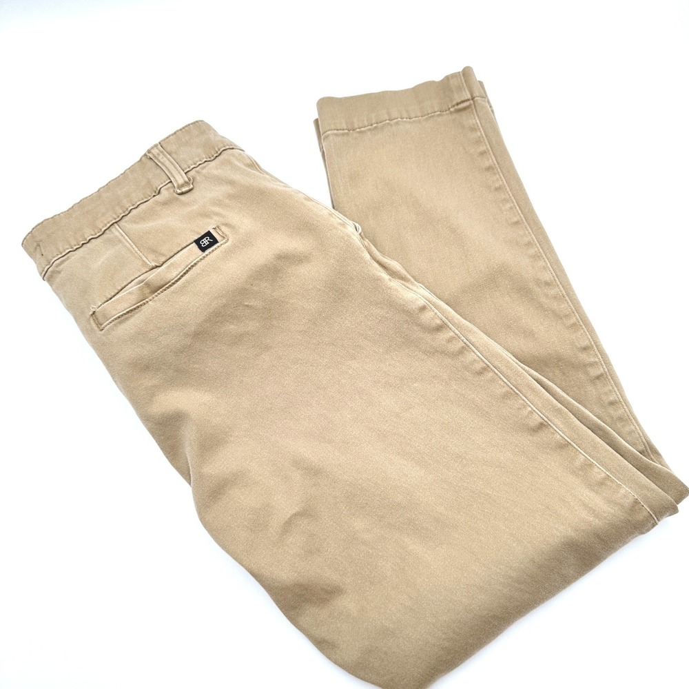 Banana Republic Womens 6 Tan Khaki Chino Pants Slim Fit Preppy Minimalist